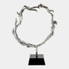 Global Views Family Sculpture Silver Leaf