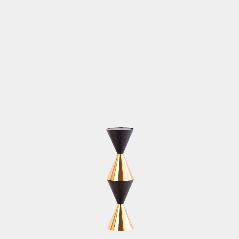 Global Views Jig Italian Diamond Candle Holder