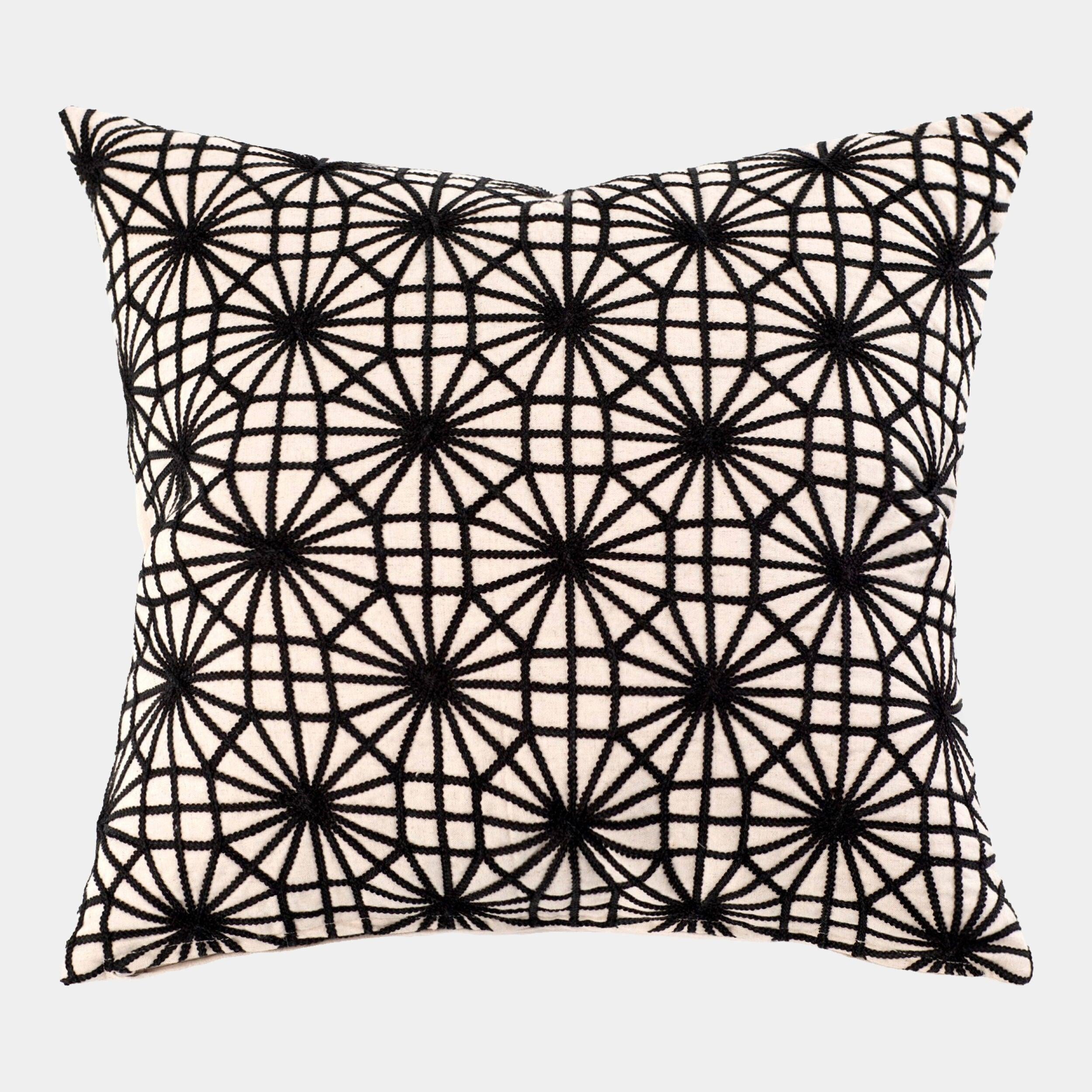 Global Views Jennie Geometric Patterned Pillow Clearance