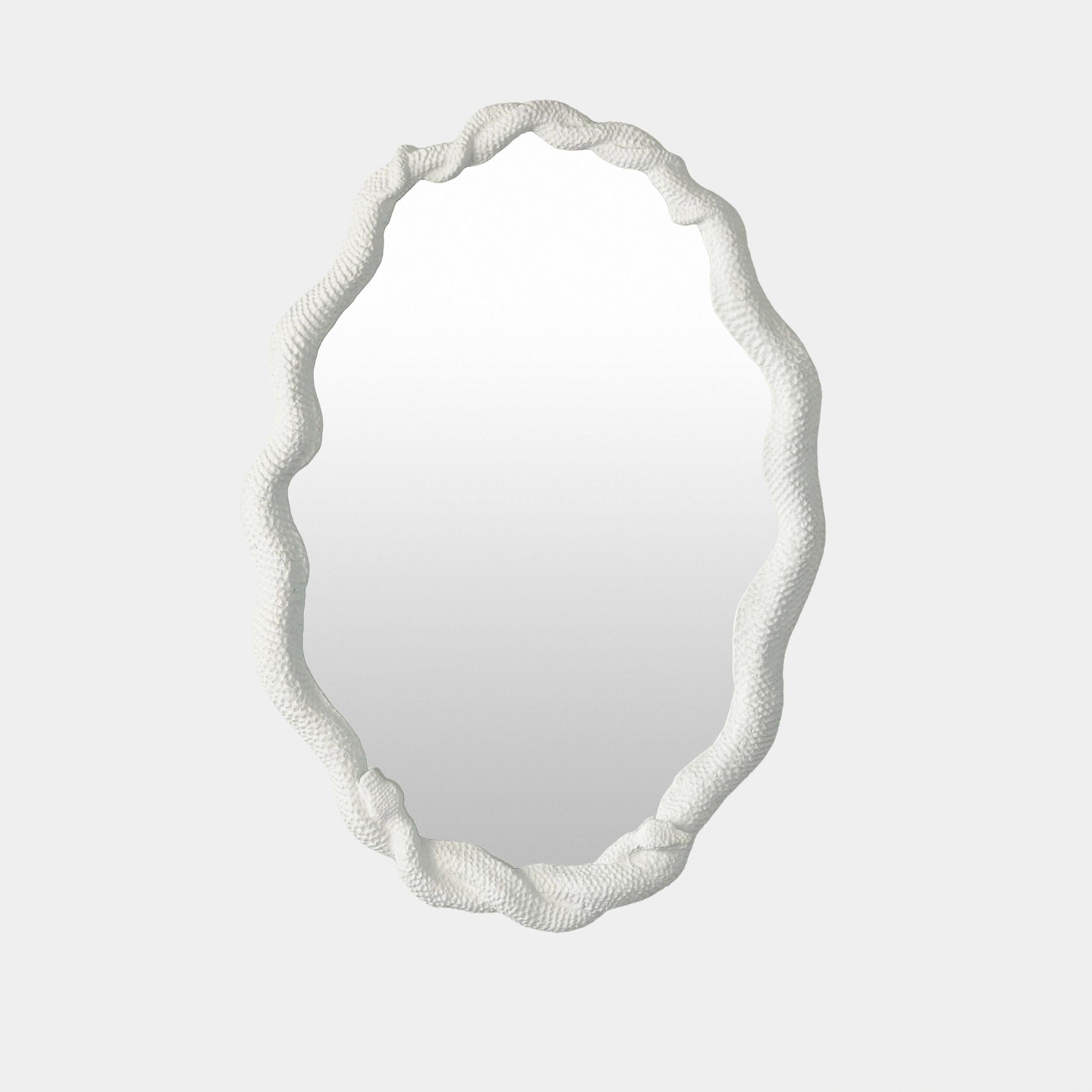 Global Views Entwined White Snake Mirror Clearance
