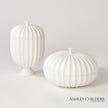 Global Views Cassian Flute Lidded Vessel