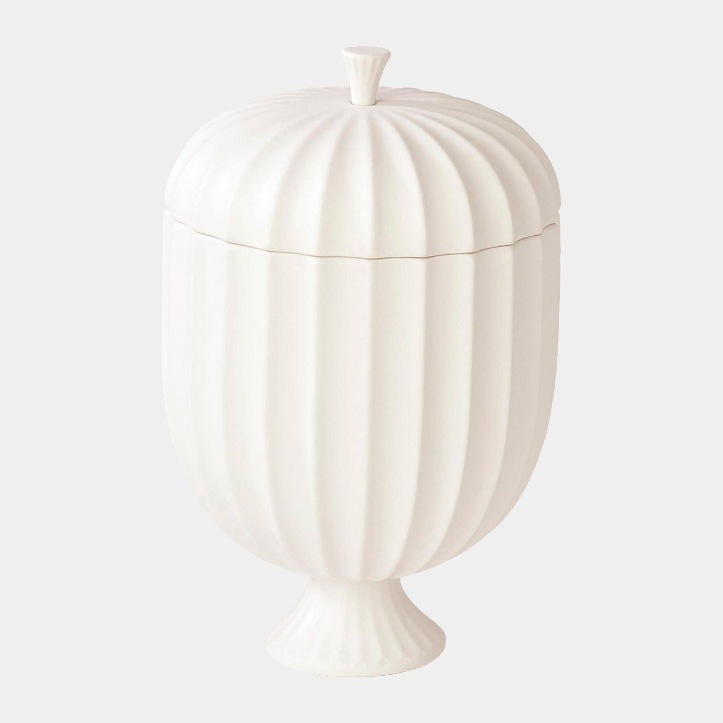 Global Views Cassian Flute Lidded Vessel
