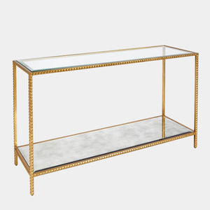 Global Views Stud Console Table