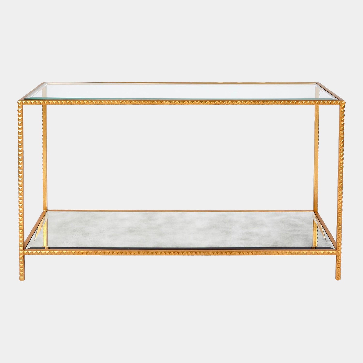 Global Views Stud Console Table