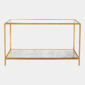 Global Views Stud Console Table