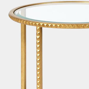 Global Views Stud End Table