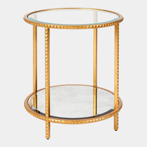 Global Views Stud End Table