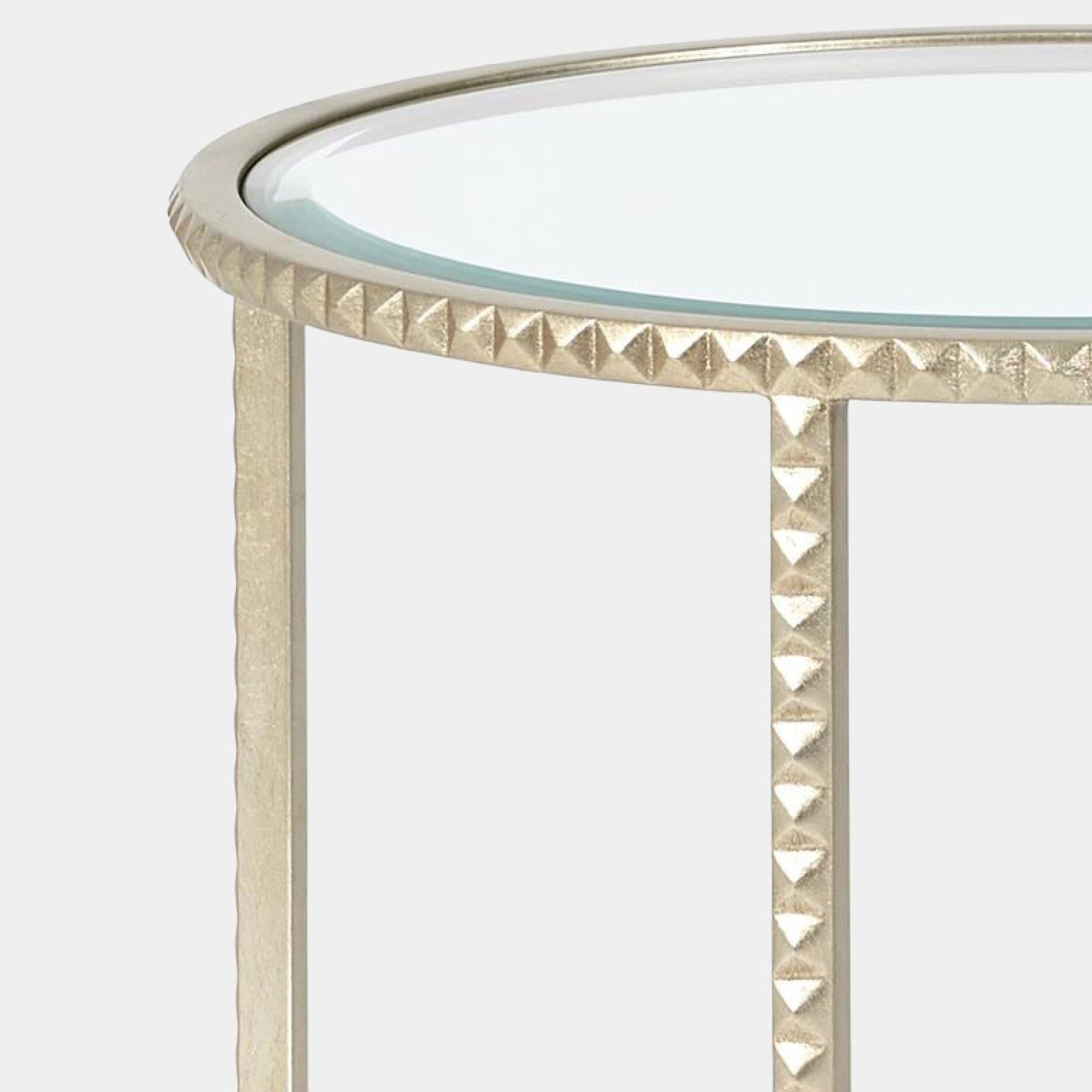 Global Views Stud End Table