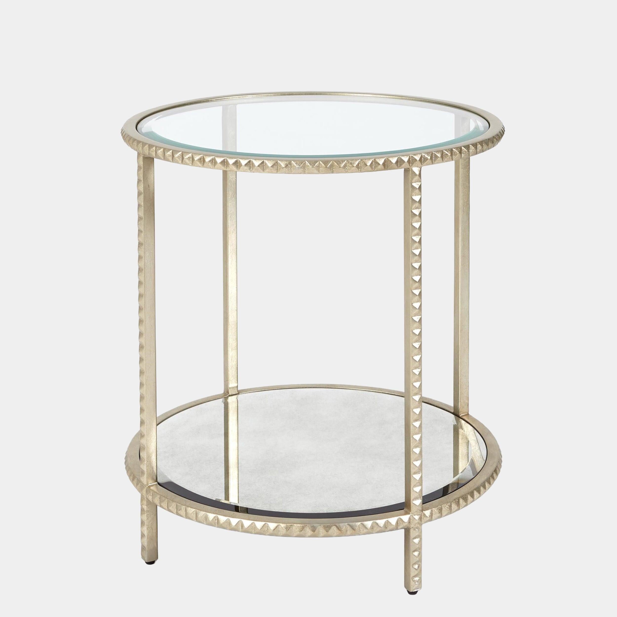 Global Views Stud End Table