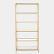 Global Views Gold Leaf Stud Etagere