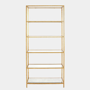 Global Views Gold Leaf Stud Etagere