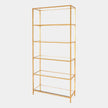 Global Views Gold Leaf Stud Etagere