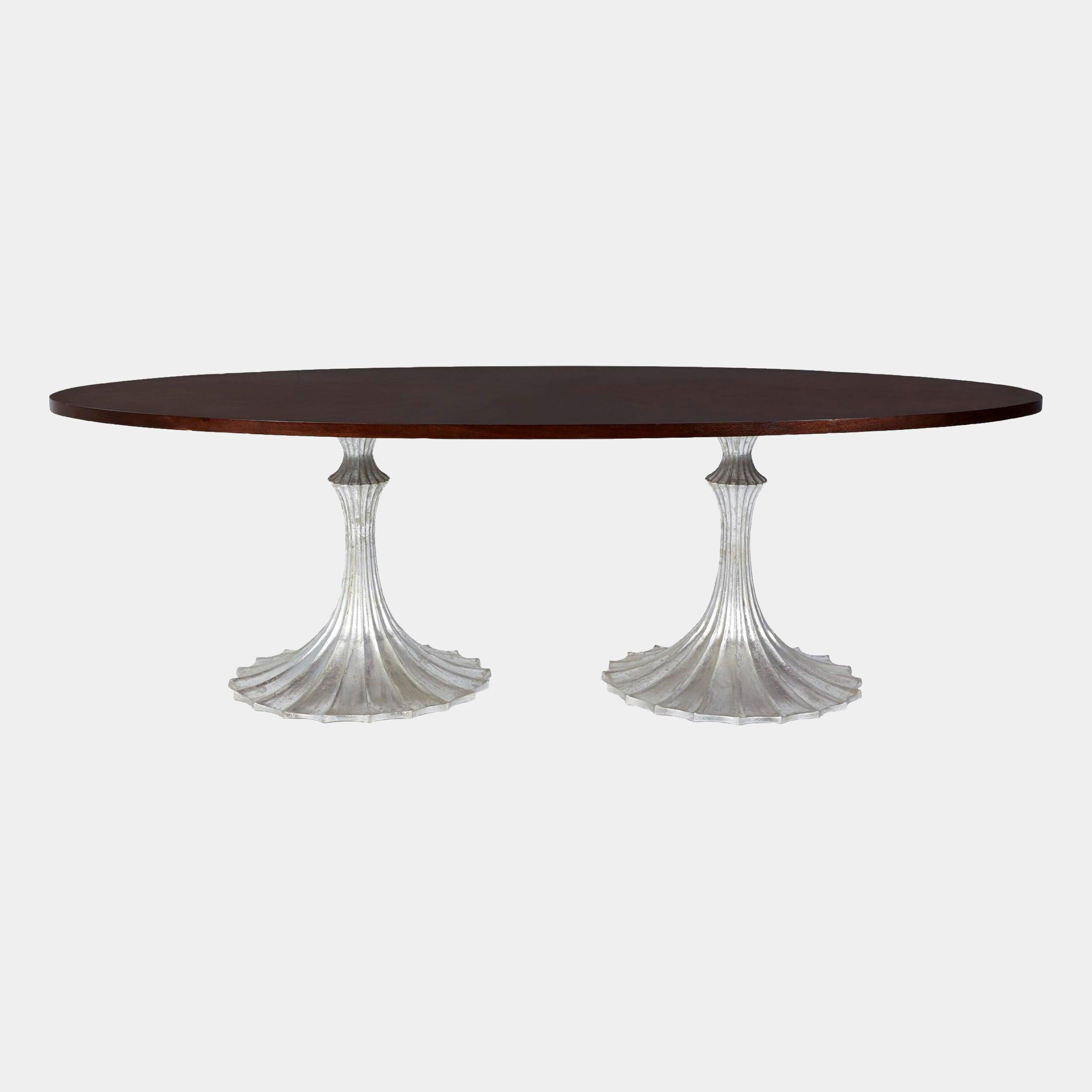 Global Views Landry Flute Table