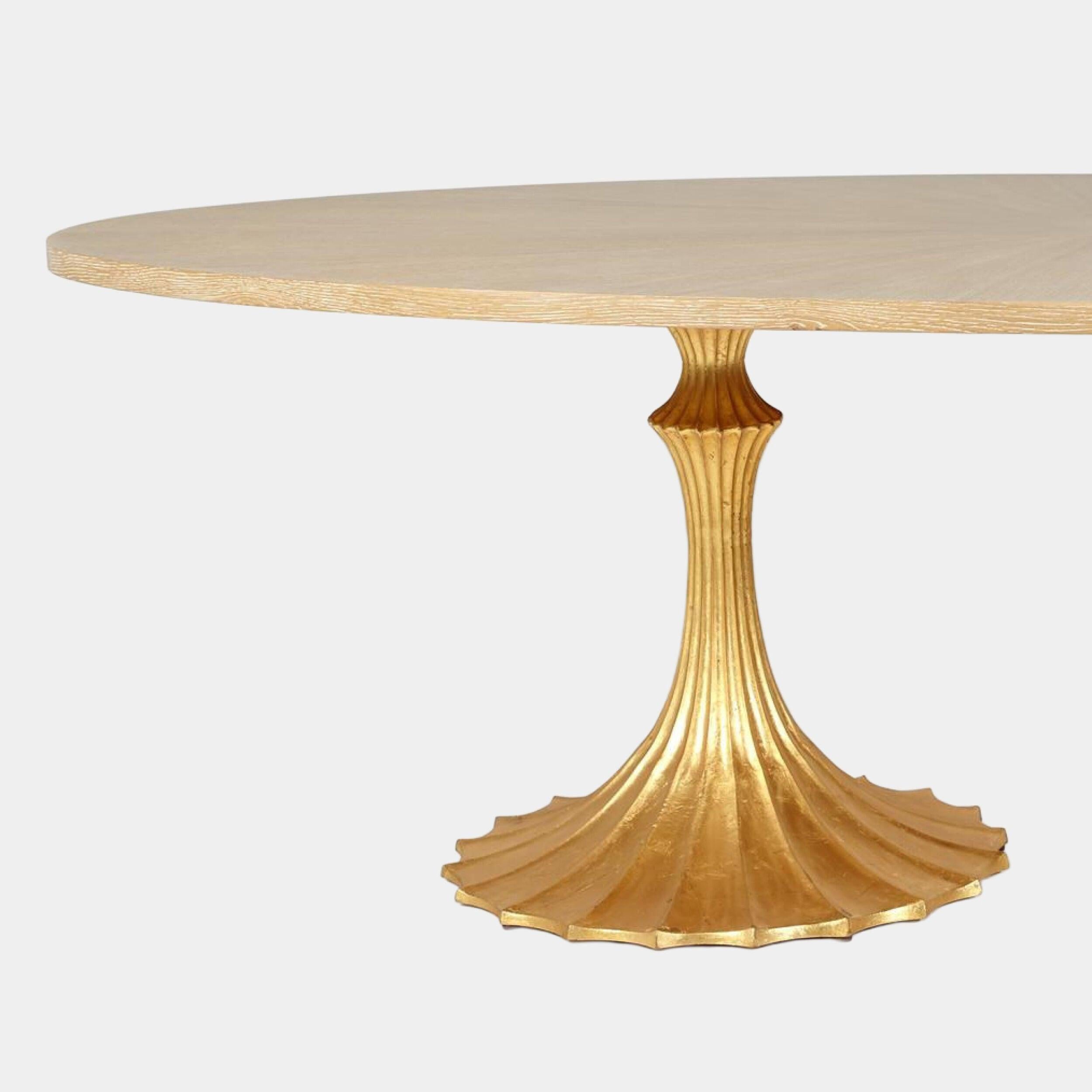 Global Views Landry Flute Table