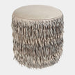 Global Views Thelma Fringe Ottoman