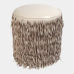 Global Views Thelma Fringe Ottoman
