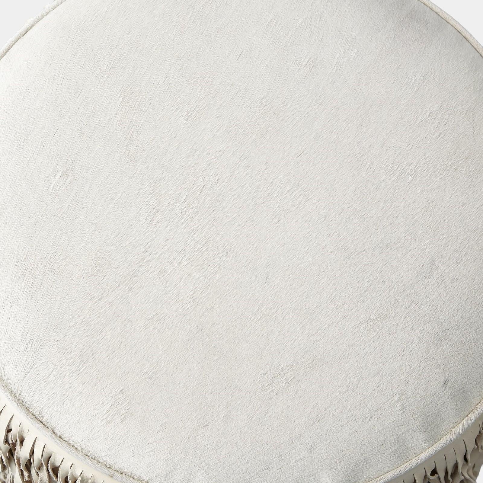 Global Views Thelma Fringe Ottoman