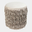 Global Views Thelma Fringe Ottoman