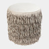 Global Views Thelma Fringe Ottoman