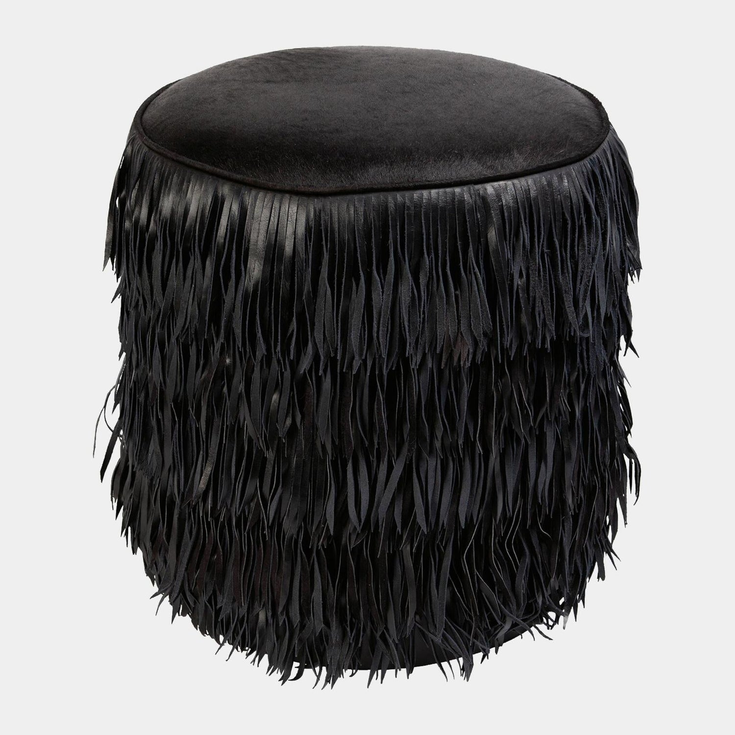 Global Views Thelma Fringe Ottoman