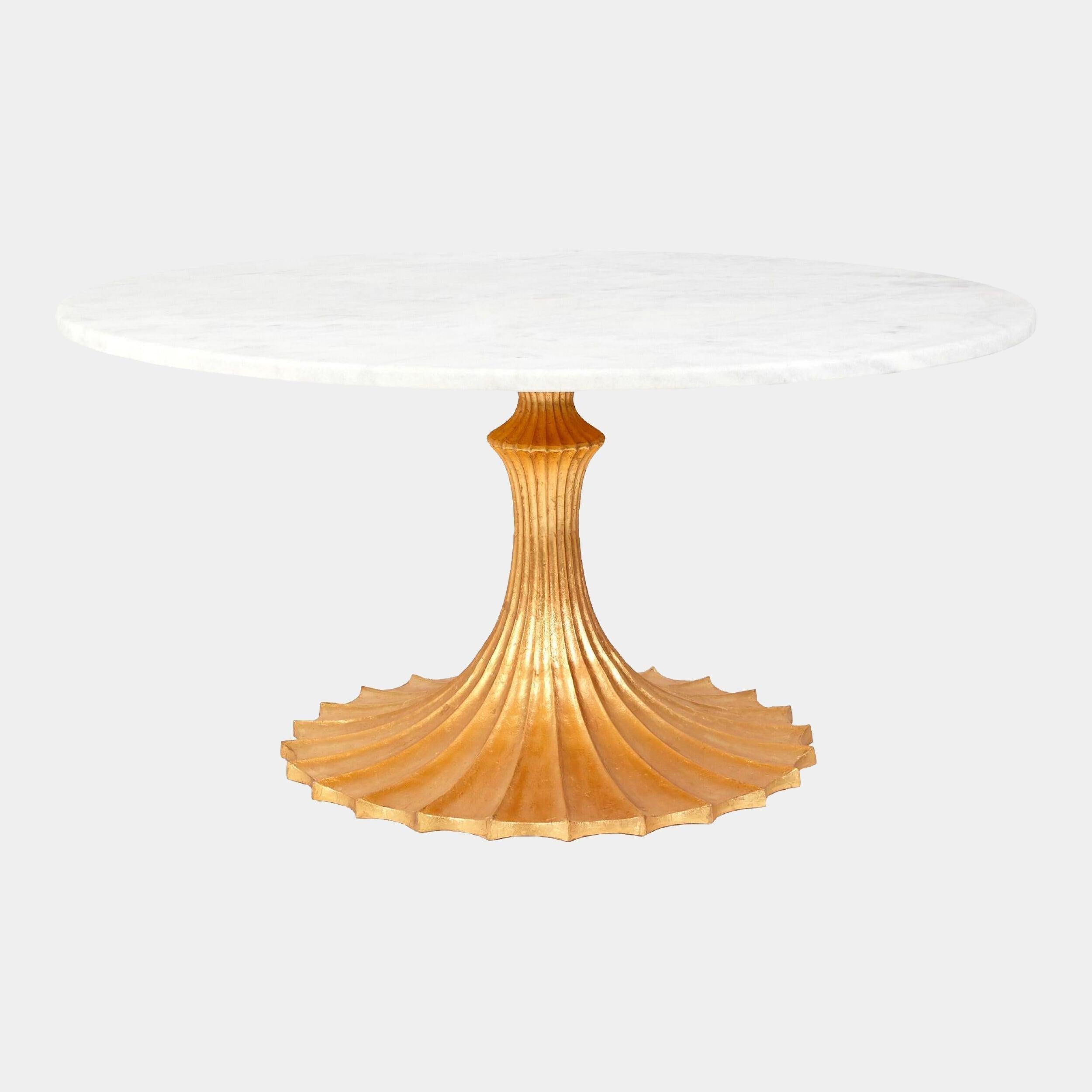 Global Views Landry Flute Table