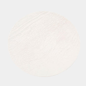 Global Views Rhytidome Matte White Texture Charger Clearance