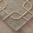 Feizy Kimball 8A35F Transitional Trellis & Lattice Rug in Gray/Taupe/Tan