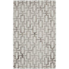 Feizy Lorrain 8919F Modern Geometric Rug in Ivory/Taupe