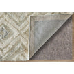Feizy Anica 8004F Transitional Moroccan Rug in Ivory/Gray/Black
