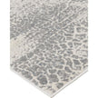 Feizy Azure 3401F Modern Watercolor Rug in Gray/Blue/Ivory
