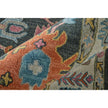 Feizy Springfield 8A47F Traditional Floral & Botanical Rug in Gray/Ivory/Blue