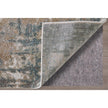 Feizy Richmond 39R6F Modern Abstract Rug in Gray/White/Blue