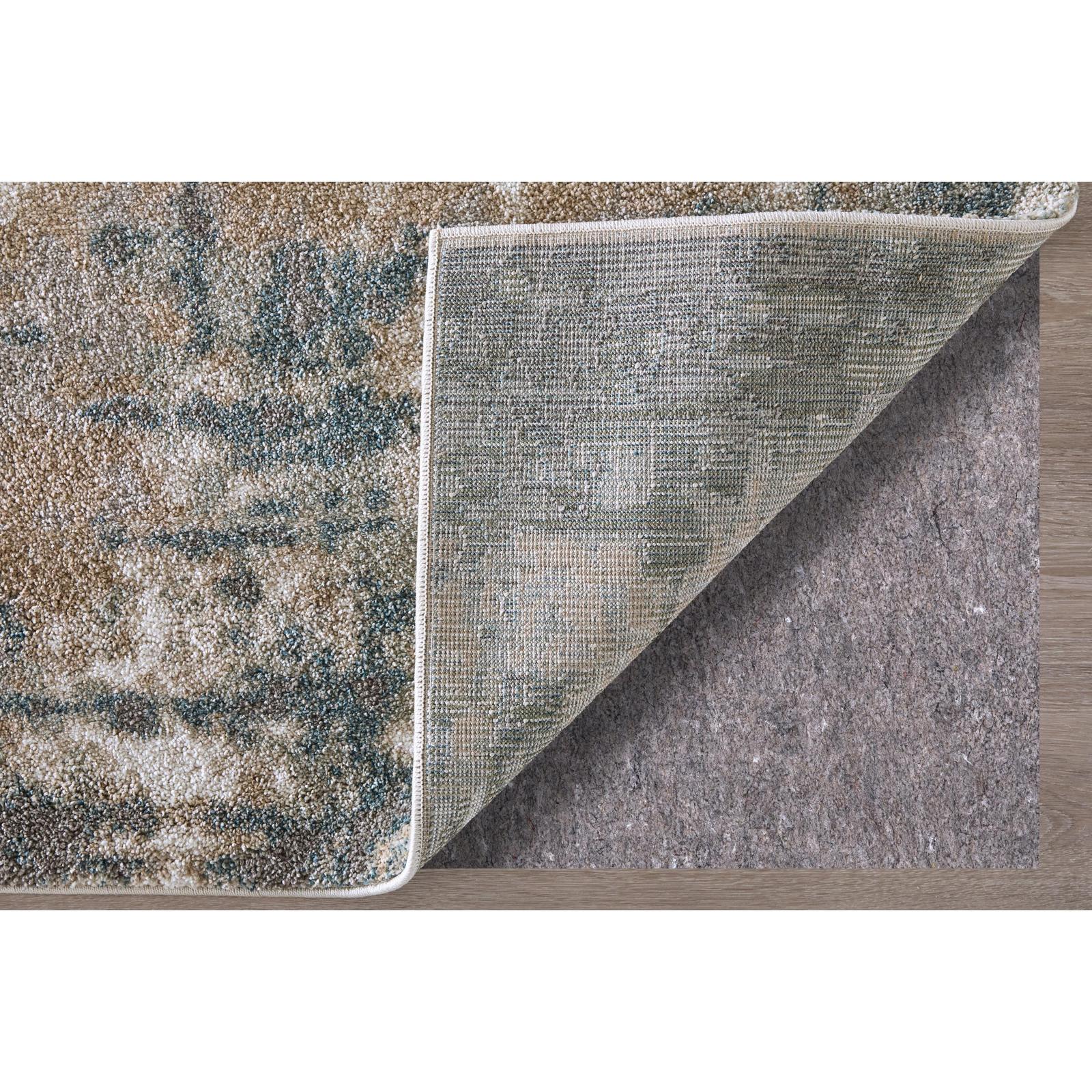 Feizy Richmond 39R6F Modern Abstract Rug in Gray/White/Blue