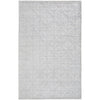 Feizy Redford 8847F Transitional Solid in White/Silver