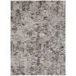 Feizy Vancouver 39FHF Modern Abstract in Ivory/Gray/Brown
