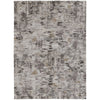 Feizy Vancouver 39FHF Modern Abstract in Ivory/Gray/Brown