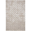 Feizy Micah 3047F Modern Distressed Rug in Silver/Gray/White