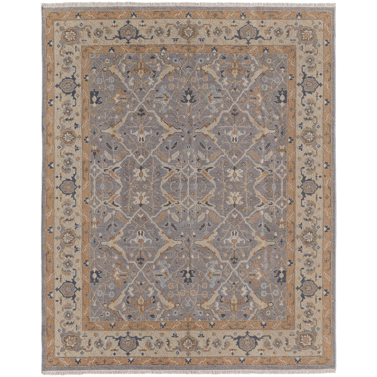 Feizy Corbitt 0611F Traditional Oriental in Gray/Gold