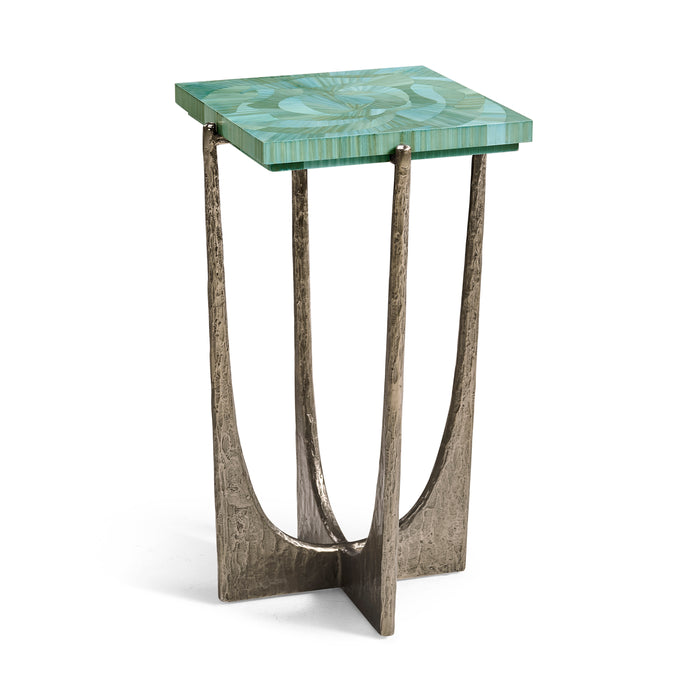 Jonathan Charles Seaglass Martini Table