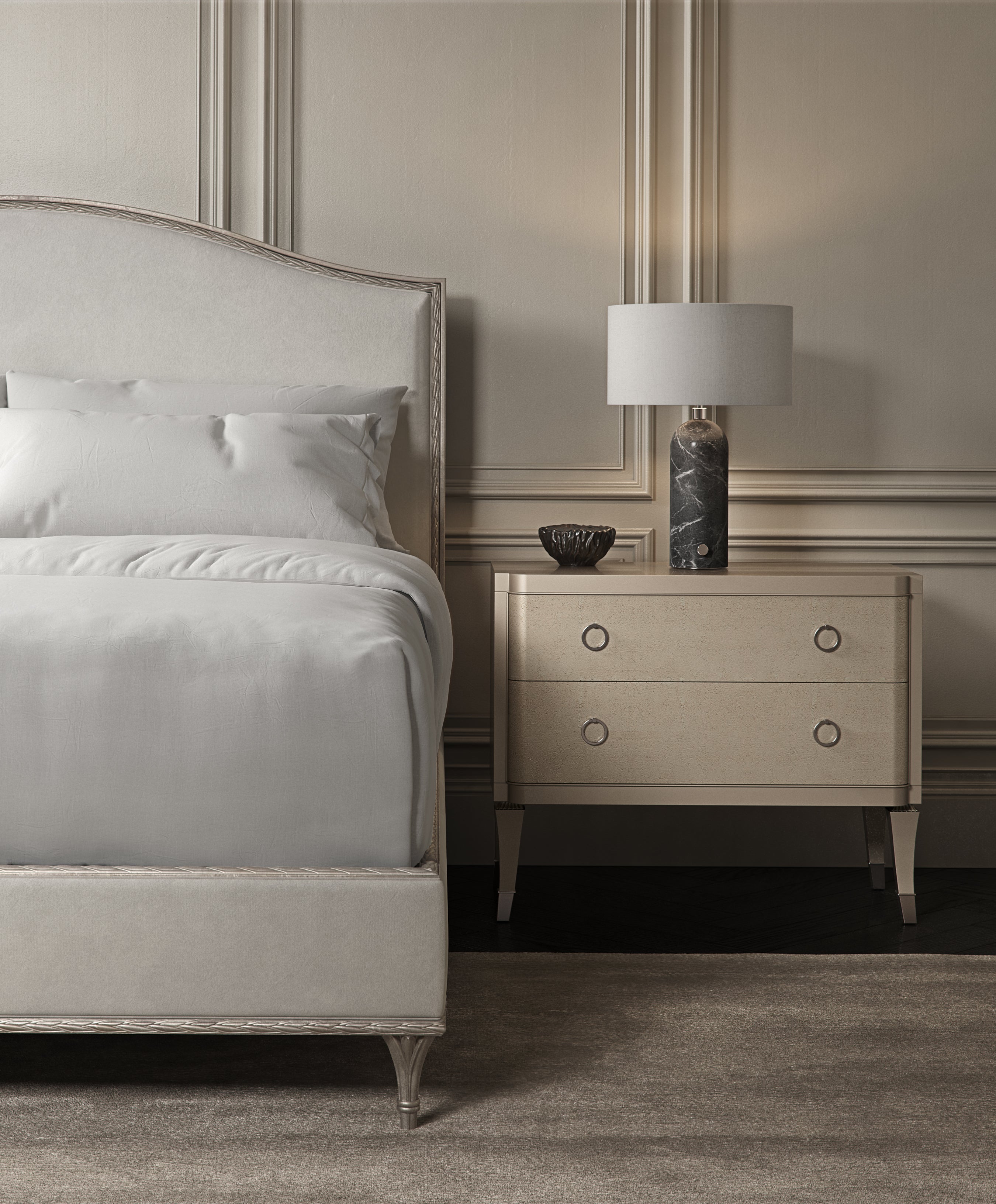 Caracole Fontainebleau Platform Bed