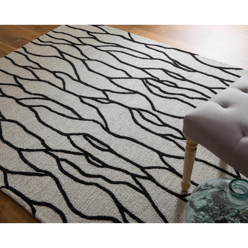Feizy Enzo 8734F Transitional Abstract Rug