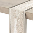 Michael Amini Lotus Bay Wide Rectangular Dining Table - Sand