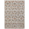Feizy Mynka 39ICF Transitional Diamond in Tan/Taupe/Ivory