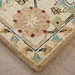 Feizy Springfield 8A45F Traditional Floral & Botanical Rug in Tan/Ivory/Blue