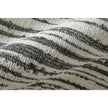 Feizy Colton 8A56F Modern Abstract Rug in Black/Ivory