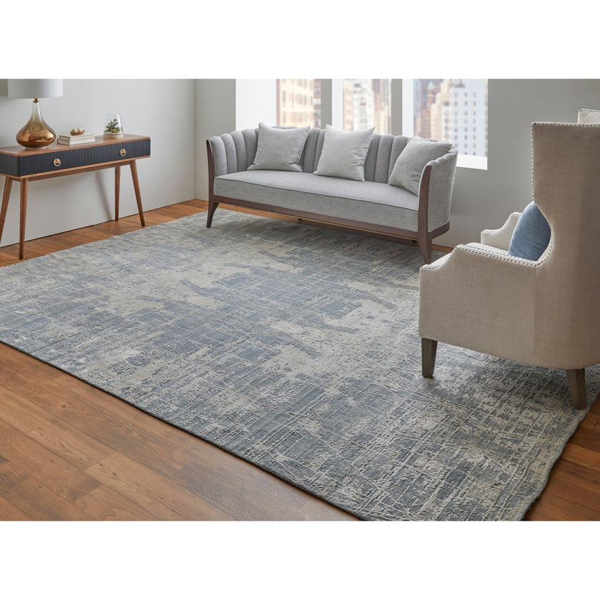 Feizy Eastfield 69A0F Modern Abstract in Gray