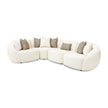 Michael Amini Le Montreaux 5-Piece Modular Sectional - Gardenia