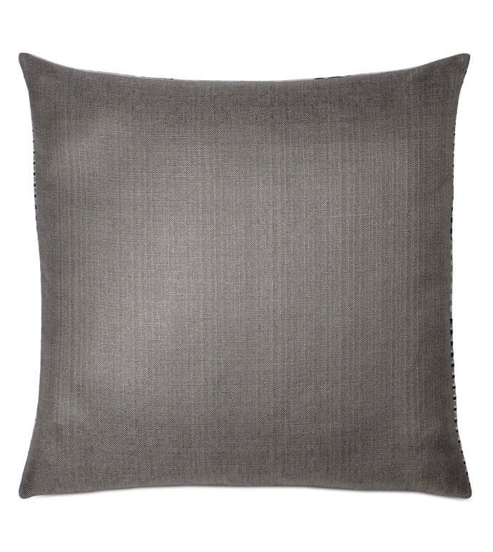 Eastern Accents Zac Embroidered Geometric Decorative Pillow