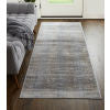 Feizy Laina 39GAF Transitional Distressed in Taupe/Silver/Tan