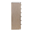 Michael Amini West Kensington Highboy Chest - Sea Salt Caramel